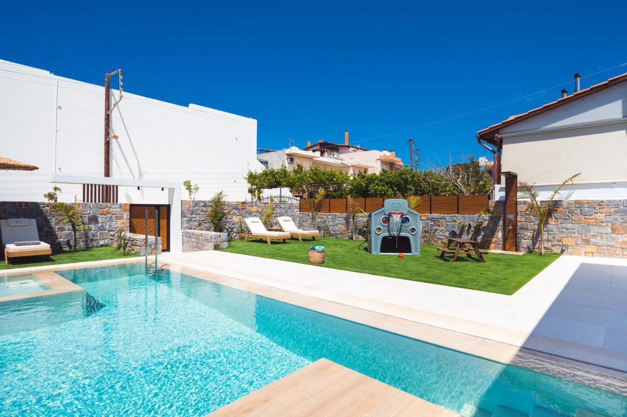 Nagia Luxury Family Villas Analipsi  Ngoại thất bức ảnh